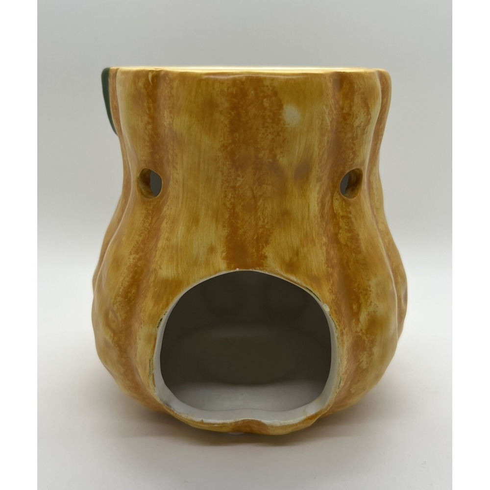 Yankee Candle Gourd Pumpkin Tart Warmer Thanksgiving Autumn Fall Ceramic-No Lid - Picture 4 of 8